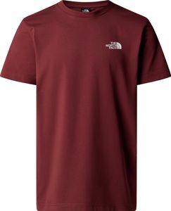 The North Face M Ss Simple Dome Tee Sumac Sumac M