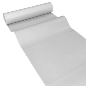 50m x 0,40m JUNOPAX® Papier Tischläufer hellgrau