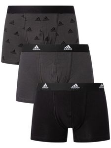 Adidas Active Flex Cotton Trunk Boxershorts Herren (3-Pack)