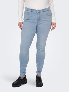 Skinny Curvy Jeans Denim Hose Plus Size Stretch Push Up Pants | 48W / 32L