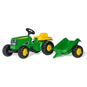 rolly toys Kid Trettraktor mit Anhänger John Deere, Maße: 134x47x52 cm; 01 219 0