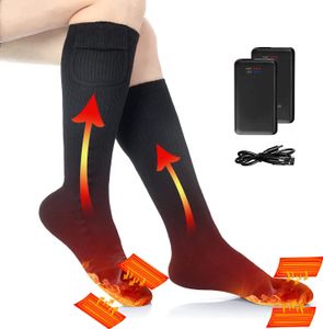 Thermo Socken Set beheizbare Socken 5000mAh Elektrische Warme Socken Fußwärmer