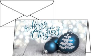 sigel Weihnachtskarte Delightful Christmas DIN Lang 25 Karten + 25 Umschläge