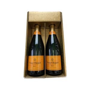 Geschenkbox Champagner Veuve Clicquot - Gold - 2 Brut - 2x75cl