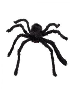 haarige Spinne 50 x 65 cm Polyester/Stahl schwarz