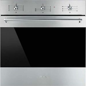 Smeg Sf6381x Inox 72l Multifunktionsofen Silber 60 cm Silber 60 cm
