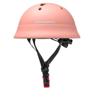 ROCKBROS Kinder Helm, Fahrradhelm für 2-5 Jahre, Kopfumfang 48-52 cm für Kleinkinder, rosa