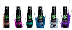 6er Set Color Haarspray je 40 ml 6 Farben Haarfarben Spray Farbspray Fasching Karneval Halloween Haarfärbespray farbig