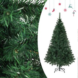 Salcar klappbar Künstlicher Weihnachtsbaum 210cm Metallständer Ttannenbaum Spritzguss Christbaum Weihnachtsdeko Innen mit Handschuhen