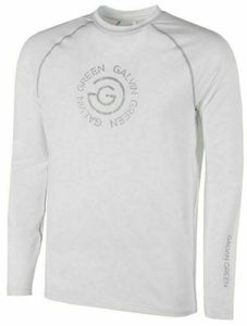 Galvin Green Enzo Skintight Fresh White/Cool Grey S Sweter