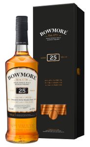 Bowmore 25 Jahre Islay Single Malt Scotch Whisky in Geschenkpackung | 43 % vol | 0,7 l