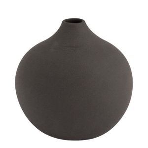 Storefactory FRÖBACKEN large dark grey plain vase