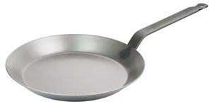 Eisen-Crêpes-Pfanne, Omelettepfanne, induktionsgeeignet, Variante wählbar : 28 cm Variante: 28 cm