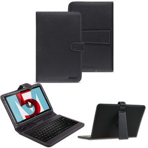 Tastatur Tasche Huawei MediaPad T5 10.1 Keyboard USB Hülle QWERTZ Schutzhülle