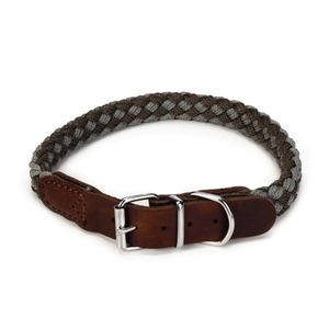 Beeztees Hundehalsband Korda Nylon Braun 20 mm 47-53 cm 745951