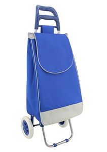 APT Nákupná taška na kolieskach 37L modrá