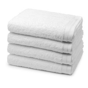 Möve Superwuschel 4 X Handtuch - im Set Extraweiches Handtuch, Aus 100% hochwertiger Baumwolle, Mit eingesticktem Markenlogo
