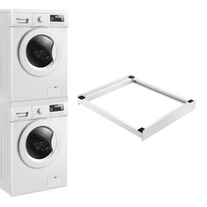 Verbindungsrahmen für Waschmaschine/Trockner Weiß