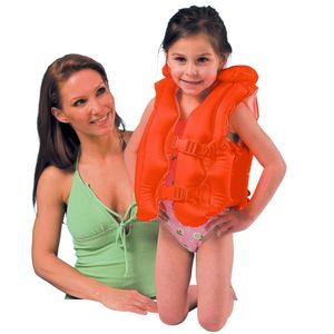 Schwimmweste für Kinder, orange, INTEX