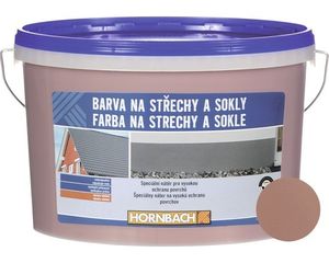 Farba na strechy a sokle Hornbach pieskovec 5 l