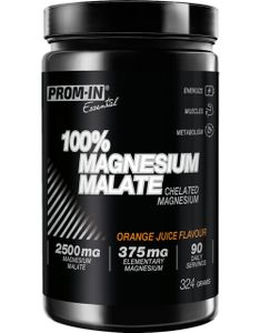 Prom-In Magnesium Malate 324 g pomarančový džús / Magnézium (horčík) / Jablčnan horečnatý - organická zlúčenina horčíku a kyseliny jablčnej