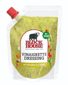 BLOCK HOUSE Salatdressing VINAIGRETTE, 250ml Folienbeutel