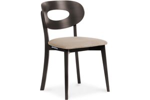 Konsimo Židle "TANER", béžový, látka/dřevo, skandinávská, 47x80x45 cm