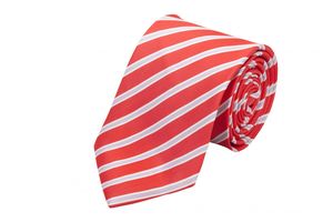 Fabio Farini Schmale Krawatten und Schlips in Farbton Weiß 6cm, Breite:6cm, Farbe:Whimsical White & Strawberry Jam