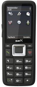 Bury CP 1000 CarPhone - Balken - Single SIM - 7,11 cm (2.8 Zoll) - 240 x 320 Pixel - Schwarz