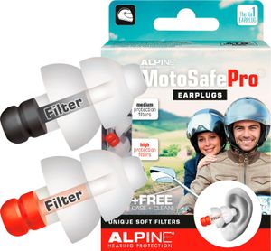Alpine MotoSafe Pro Ohrstöpsel, schwarz, Einheitsgröße