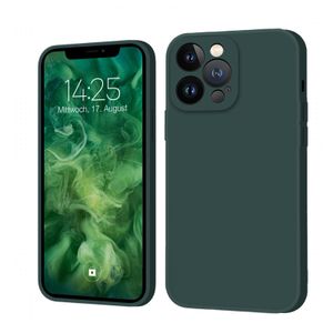 Hülle für Apple iPhone 12 Pro Max Case Cover Bumper Silikon Softgrip Schutzhülle Farbe: Grün
