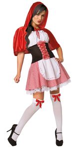 Kostüm Rotkäppchen Dame Größe: 40-42