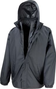 Result Core 3-in-1 Jacket With Quilted Bodywarmer