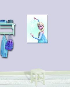 Disney Frozen Eiskönigin Elsa Leindwandbild 50x70 cm