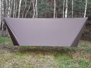 Bushmen Ultralight Tarp 4x3 - Dunkel-Olivgrün