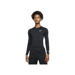 NIKE M Np Df Tight Top Longsleeve schwarz XL