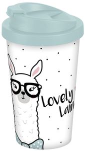Coffee to go Becher Lovely Lama 400ml