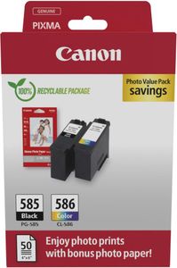 Canon PG-585 / CL-586 Photo Value Pack (6205C004)