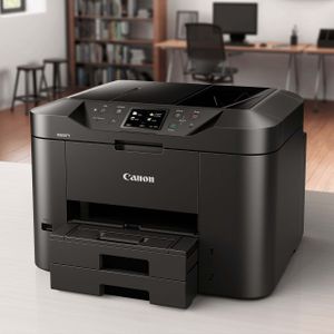 Canon Maxify MB2750 inkjetprinter, 600 x 1200 DPI A4 Wifi – multifunctioneel (inkjetprinter, kleurendruk, 600 x 1200 dpi, 500 vel, A4, zwart)