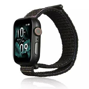 Pasek Do Smartwatcha Beline Nylon Do Apple Watch 38/40/41Mm Czarny /Black