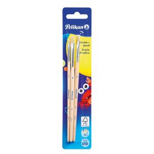 Pelikan Borstenpinsel-Set 613 F 3-teilig sortiert 1 x Größe 4/6/8