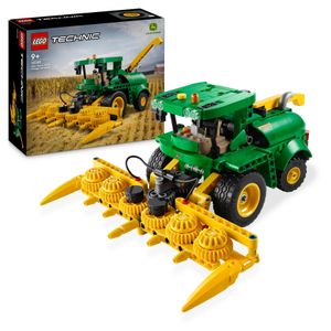 LEGO Technic John Deere 9700 Forage Harvester, Mähdrescher-Spielzeug zum Bauen, Traktor-Modell für Rollenspiele über Landwirtschaft und Bauernhof, Geschenk für 9-jährige Jungs und Mädchen 42168