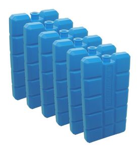 6 x 200 ml Kühlakkus Kühlelemente für Kühltasche oder Kühlbox 12h Kühlpack