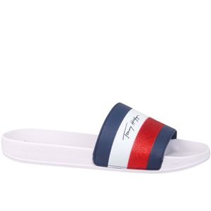 Tommy Hilfiger Boty Smile Print Pool Slide, T3A0321960196Y913