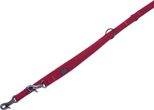 Nobby Führleine "Linen Deluxe" : Rot L: 200cm; B: 16mm Farbe: Rot Größe: L: 200cm; B: 16mm