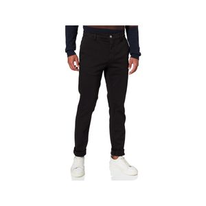 Replay Zeumar Hyperflex Slim Chinos, Schwarz 34W x 32L