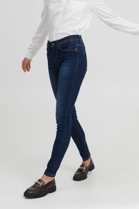 Ichi Damen-Hose Erin Izaro Stretch Jeans Skinny Fit 102036 blau, grau, schwarz gr.25-32, Farbe:Hellblau, Weite/Länge:27/32