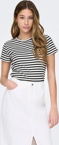 JDY Modisches Shirt Oberteil Rundhals T-Shirt Basic Top JDYSOLAR Größe: L