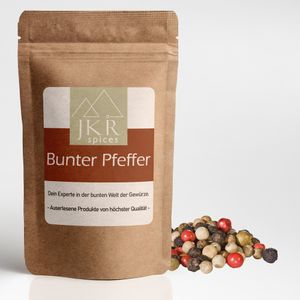 500g JKR Spices Bunter Pfeffer ganz