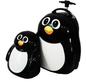 RGL Kinderkoffer + Rucksack Pinguin